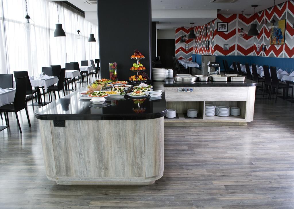 Hotel Wyndham Bogotá Exteriér fotografie The restaurant